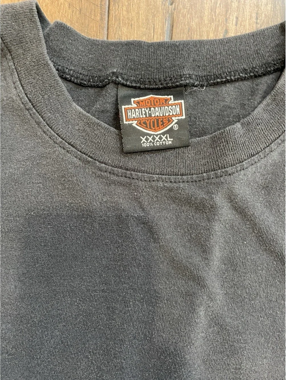 Harley Davidson tShirt 4XL Gray Harley of Murfreesboro TN Chest 55” 35” Long